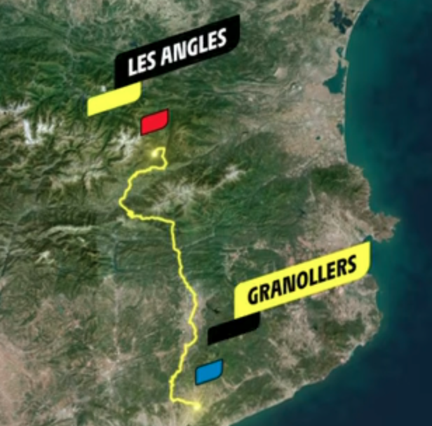 Stage 3 TDF 2026 map
