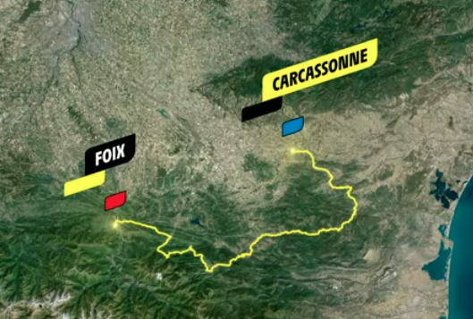 Stage 4 TDF 2026 map
