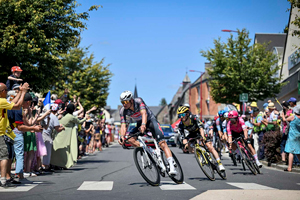 The break on Stage 6 TDF 2025
