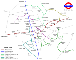 Harrogate Cycle Tube Map