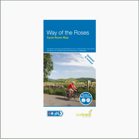 Way of the Roses map, Walk Wheel Cycle Trust