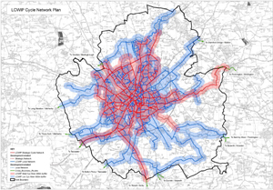 York LCWIP Cycle Network Map
