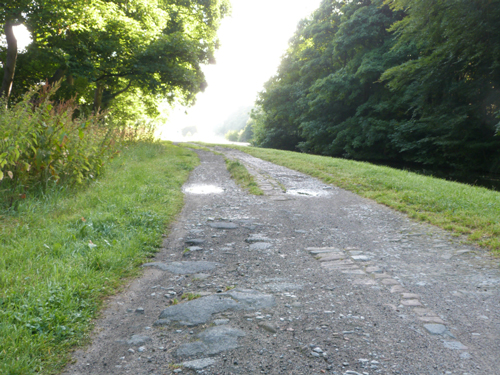 Cart track surface between Calverley and Shipley