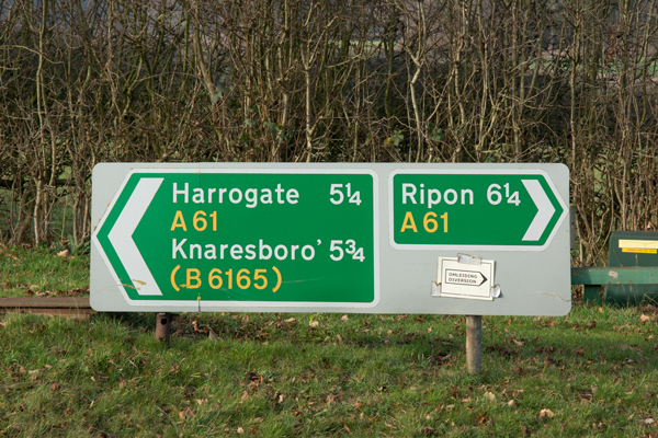 A61 near Harrogate