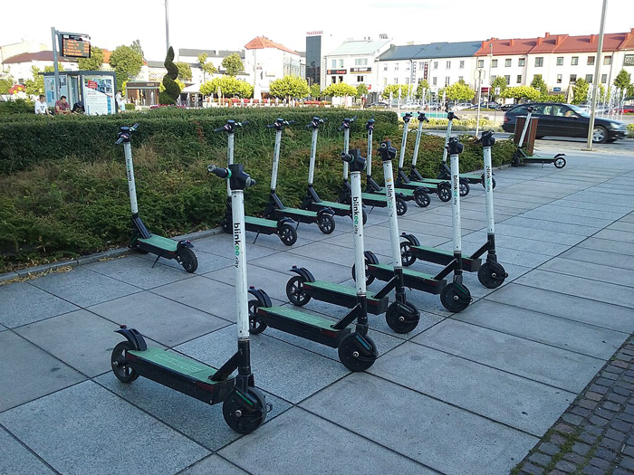 E-scooters, public domain image