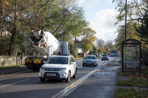 Traffic on Wetherby Road