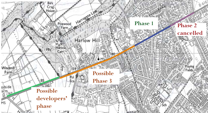 Otley Road phases