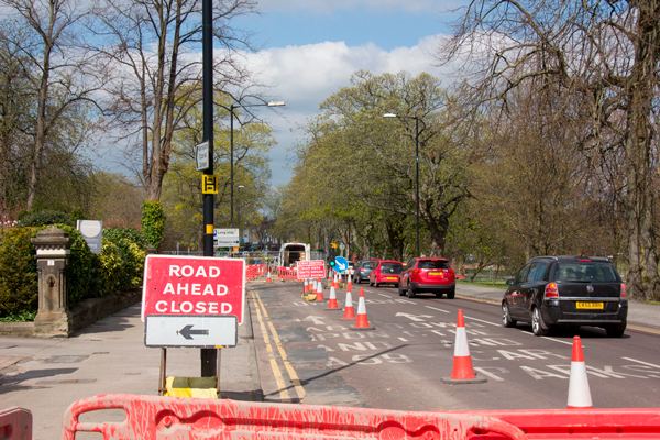 Road works