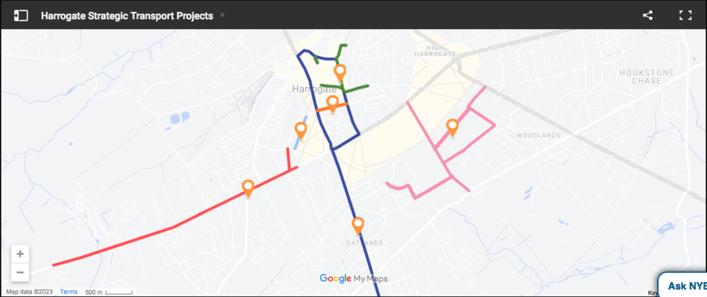 Strategic Transport Planning Map