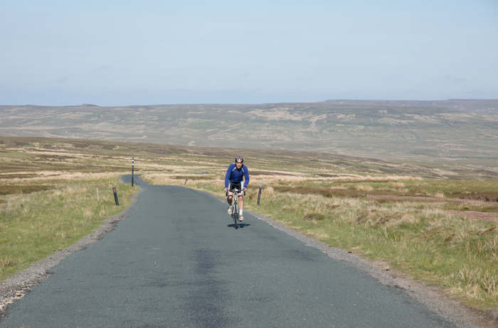 Cycling on Arkengarthdale Moor