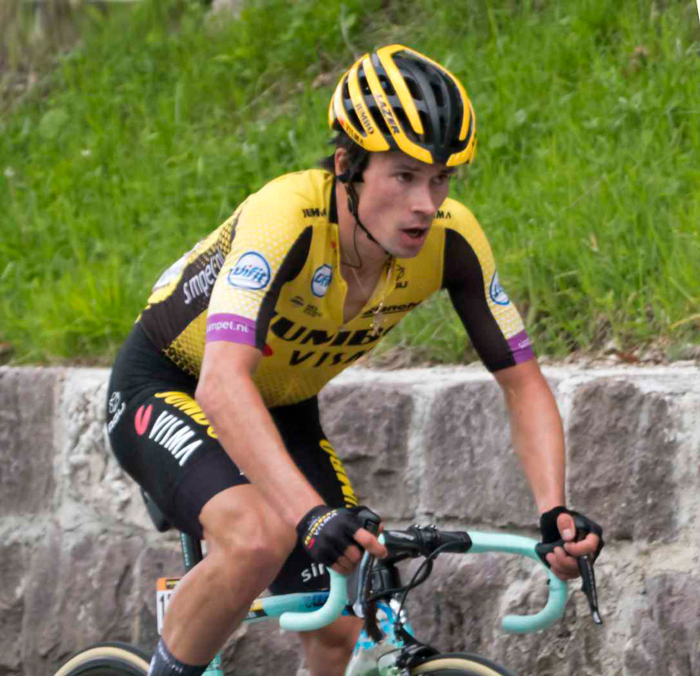 Primoz Roglic, by Filip Bossuyt, CC BY 2.0
