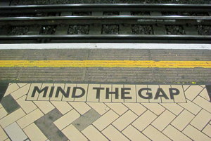 Mind the Gap, public domain image