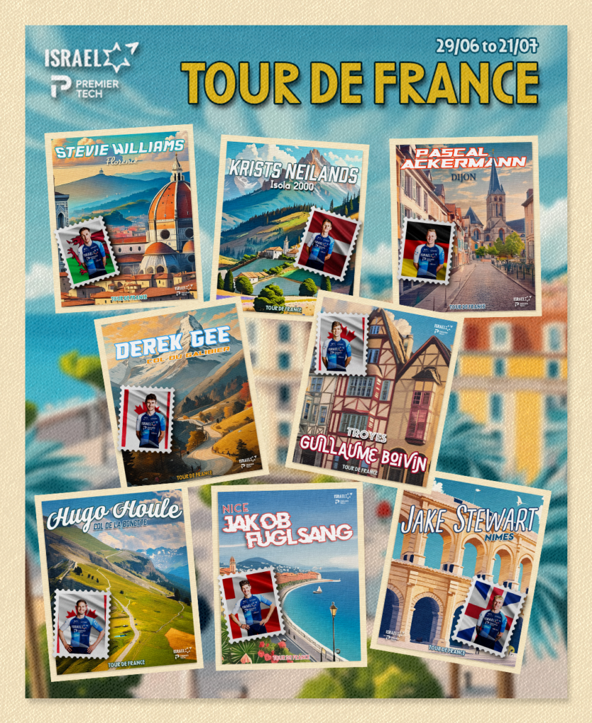 Israel Premier Tech Tour de France team, copyright IPT