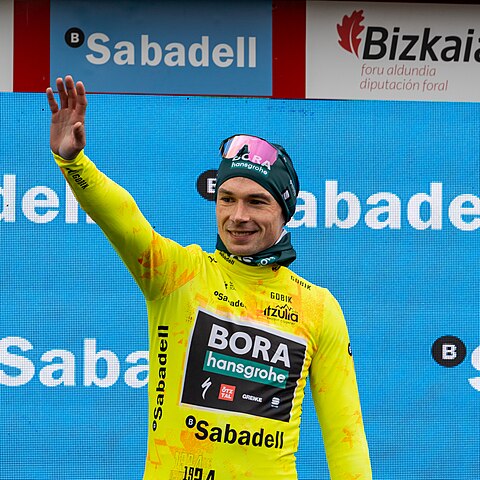 Primoz Roglic, by Hugo LUC, CC BY-SA 4.0