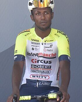 Biniam Girmay, by René Hourdry, CC BY-SA 4.0