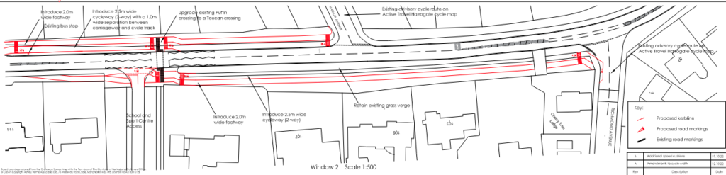 Pannal Ash Road cycle track south