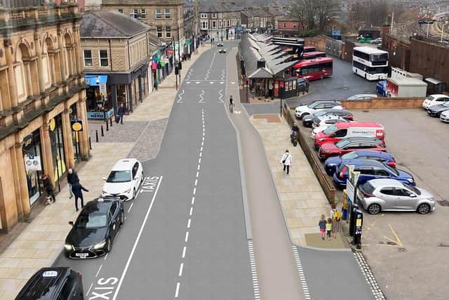 Visual of diluted Harrogate Station Gateway