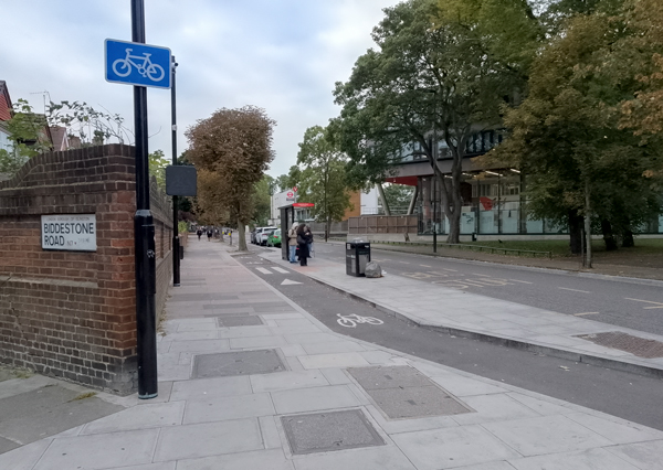 Bus stop bypass