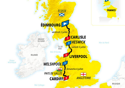 Route of Grand Départ 2027, copyright A.S.O./Tour de France