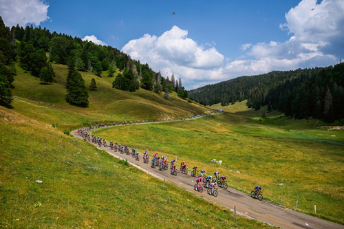 On Top of the World (or the Plateau de Solaison at Least) on Stage 15 Stage 15 TDF 2026, by ASO/Charly Lopez