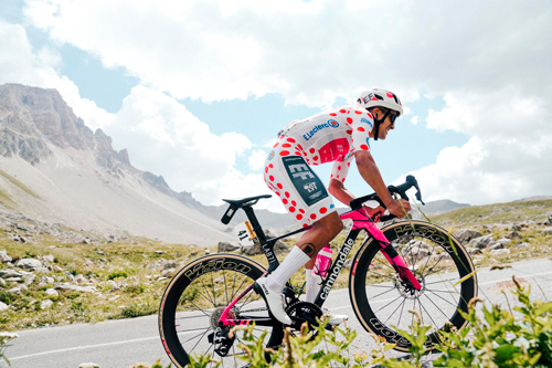 Polka Dots on Top on Stage 20 Stage 20 TDF 2026, by ASO/Thomas Maheux