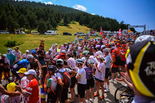 UAE Has All Les Angles Covered on Stage 3 Stage 3 of the Tour de France on the Col de Toses, by ASO/Charly Lopez